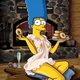 Illustration for article titled iThe Simpsons/i: Marge Poses Naked…Again
